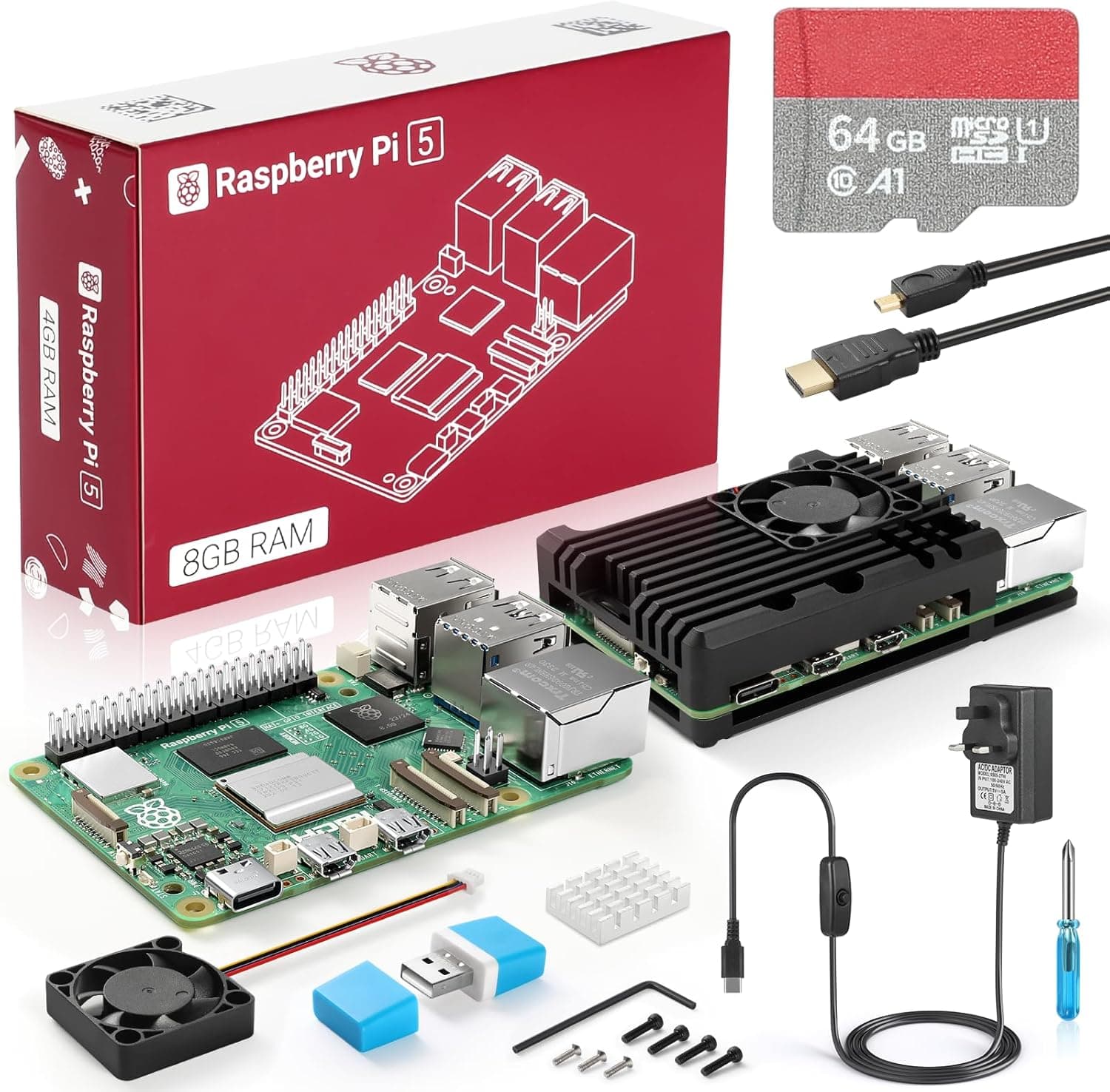 Kit Raspberry Pi 4 – 4 Go